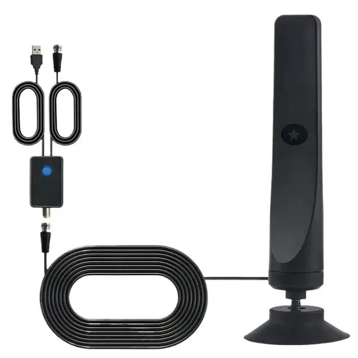 Antenne TV numérique, récepteur HDTV, antenne terrestre intérieure/extérieure pour télévision haute définition, installation domestique