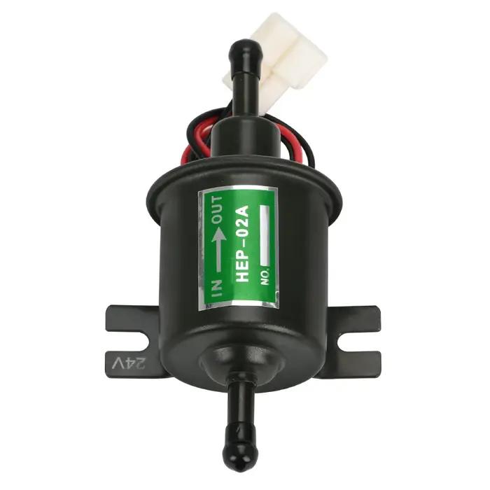 3 couleurs universelles 12V pompe à essence électrique basse pression boulon fixation fil Diesel ess