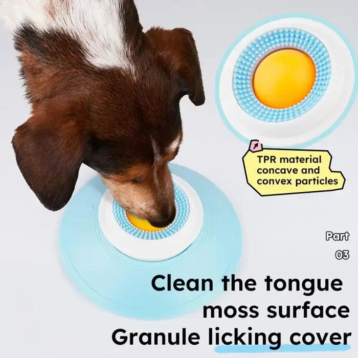 Jouets à lécher pour chiens et chats pour aliments liquides antidérapants bols de jeu pour soulager l'anxiété et enrichir l'intelligence des animaux de compagnie occasions quotidiennes et spéciales