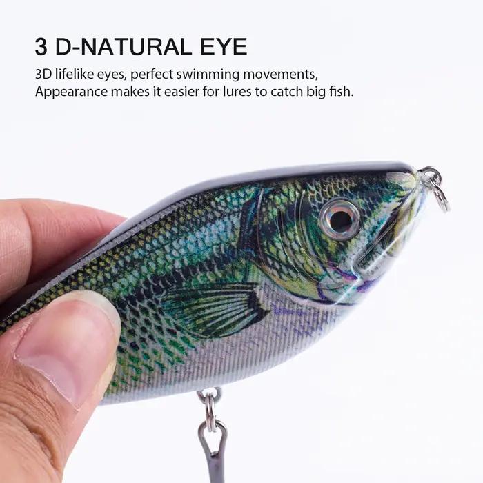 Nouvelle Leurre de Pêche Hanlin Glide Jerkbait 90mm/26g – Leurre Populaire pour Brochet, Crankbait,