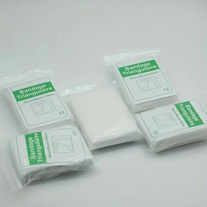 Kit de premiers secours bandage médical fixation de fracture bandage triangulaire d'urgence pour camping et activités extérieures