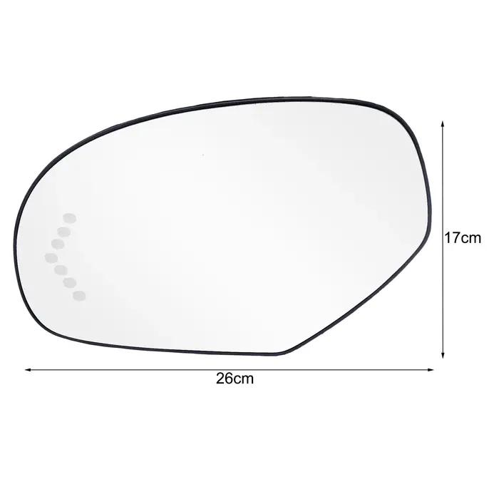 Verre de rétroviseur latéral pour Cadillac Escalade ESV Chevrolet Avalanche Silverado banlieue Tahoe