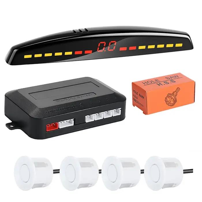 Risingon – Kit de capteurs de stationnement LED Parktronic pour voiture, affichage Radar, système de