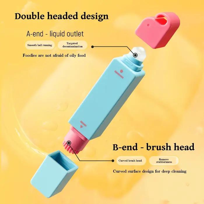 Stylo démaquillant portable sans lavage pour éliminer les taches alimentaires et cosmétiques en tout lieu et à tout moment