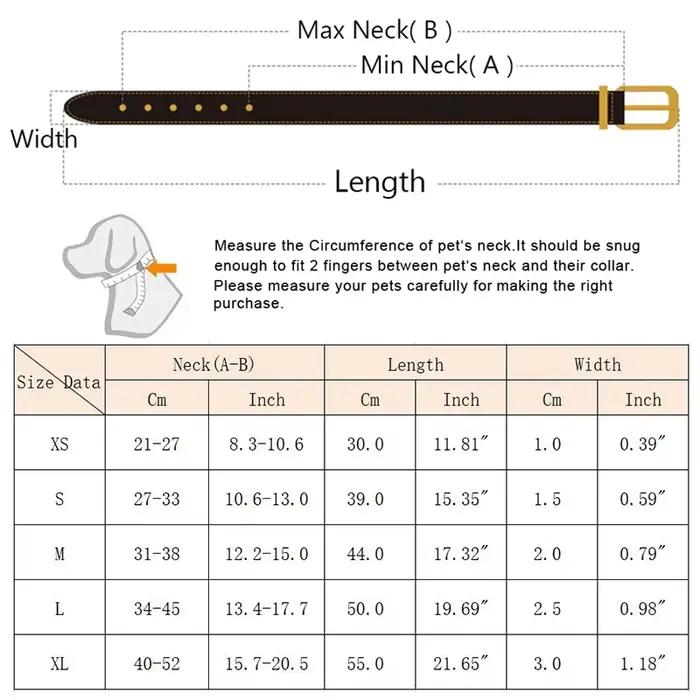 Collier en PU avec écharpe pour chien et chat élégant pour petits et grands chiens chats occasions spéciales Note: La taille XS est conçue comme équipement de secours de sécurité.