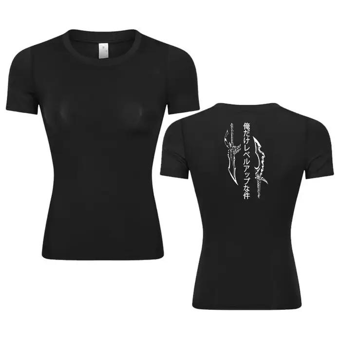 Chemise de Compression à imprimé graphique pour femmes