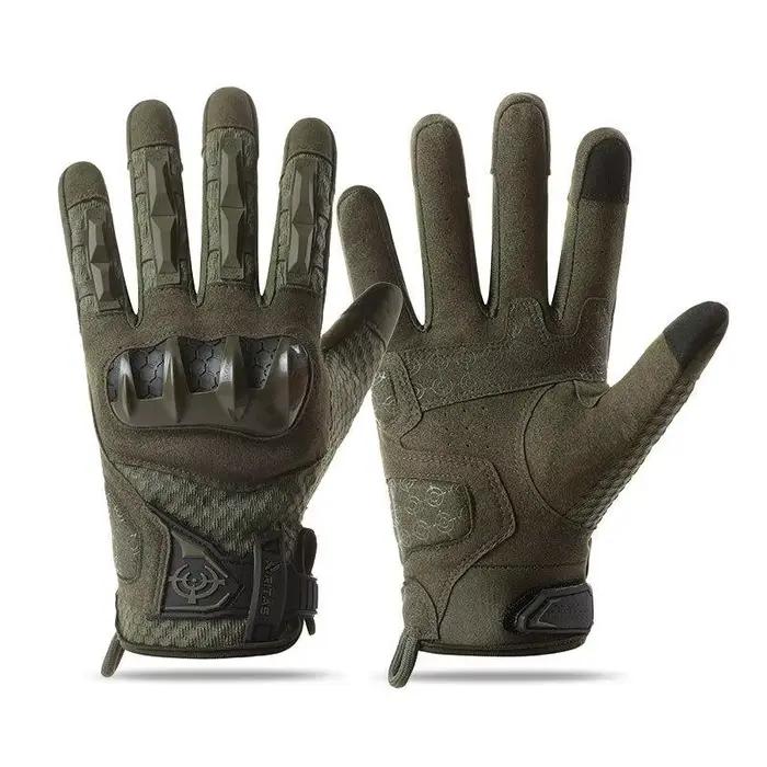 Gants tactiques outdoor hommes coque souple anti-dérapants pour escalade équitation entraînement - Résistants