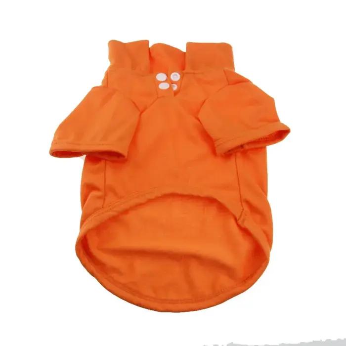 T-shirt à col polo respirant pour animaux de compagnie