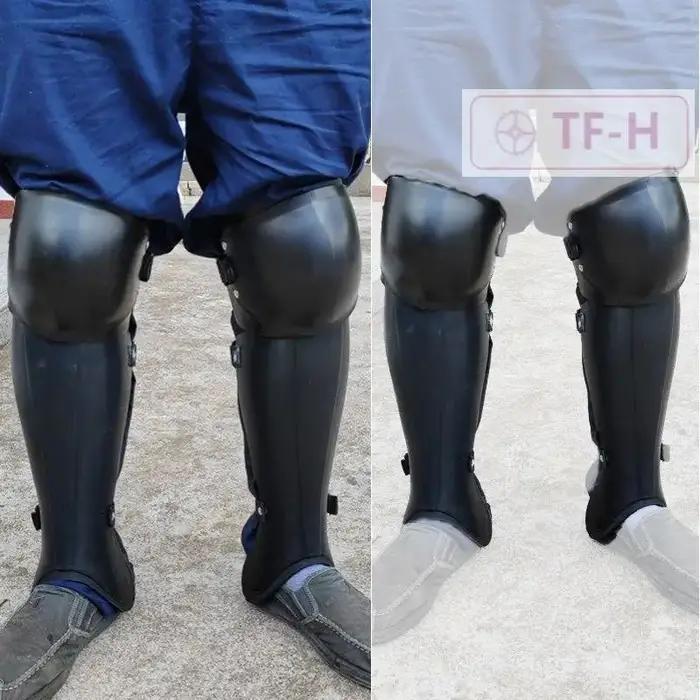 Protection de genou et de jambe pour l'entraînement au sabre et au HEMA