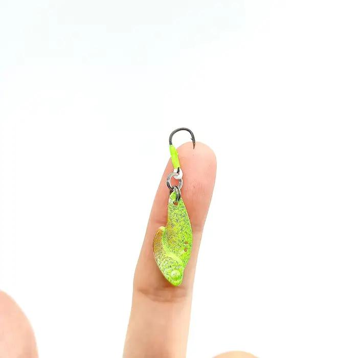 DUODUOYU 1 pièces nouveau Mini métal VIB leurres de pêche 3g/25mm Vibrations cuillère leurre basse a