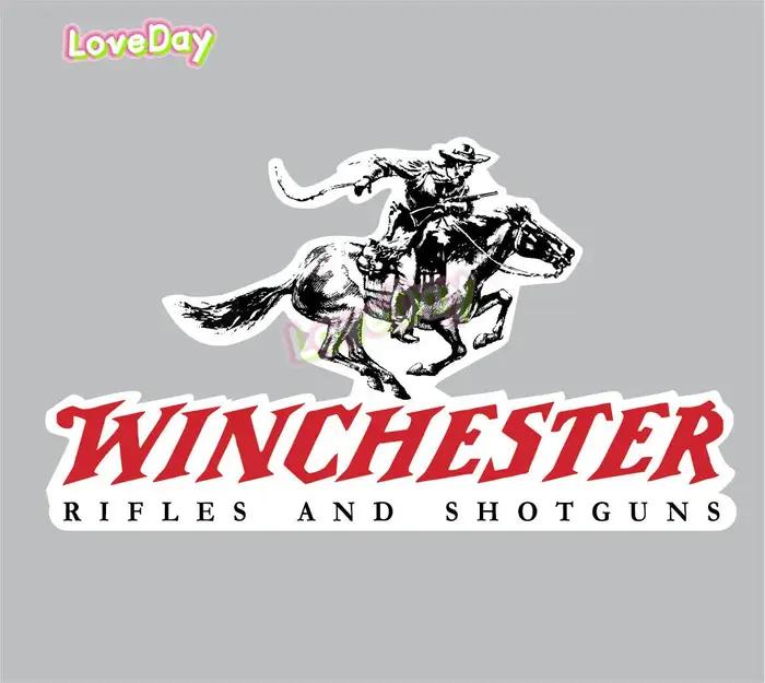 Mossberg Winchester fusils et fusils de chasse fabricant Logo autocollant drapeau américain boîte à outils casque vinyle autocollant décalcomanie