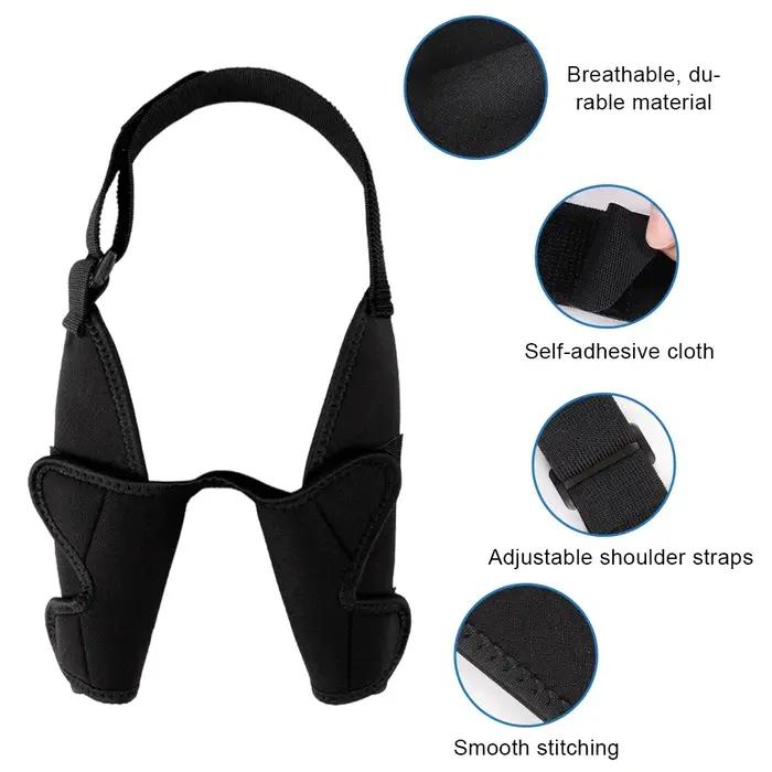 Attelle de protection complète pour coude de chien