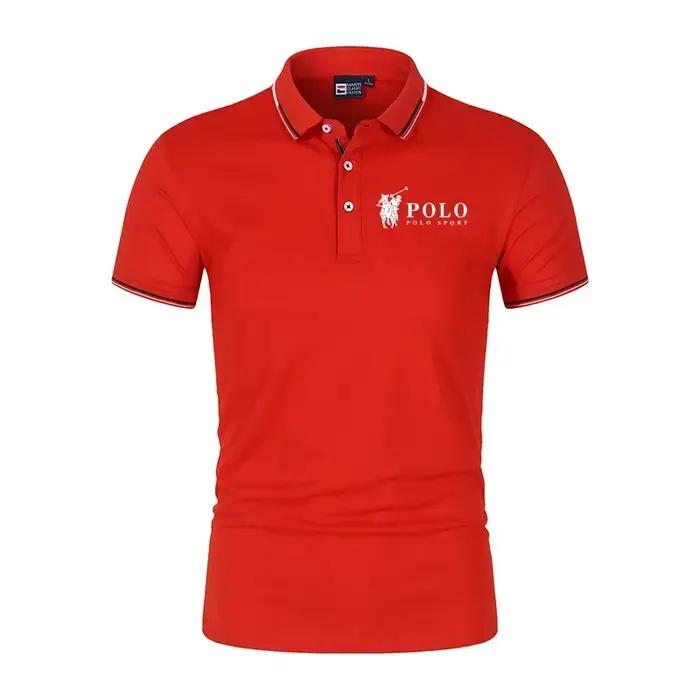 Polo personnalisé haut de gamme pour homme, séchage rapide, respirant, style décontracté, business et sport, vêtements pour homme