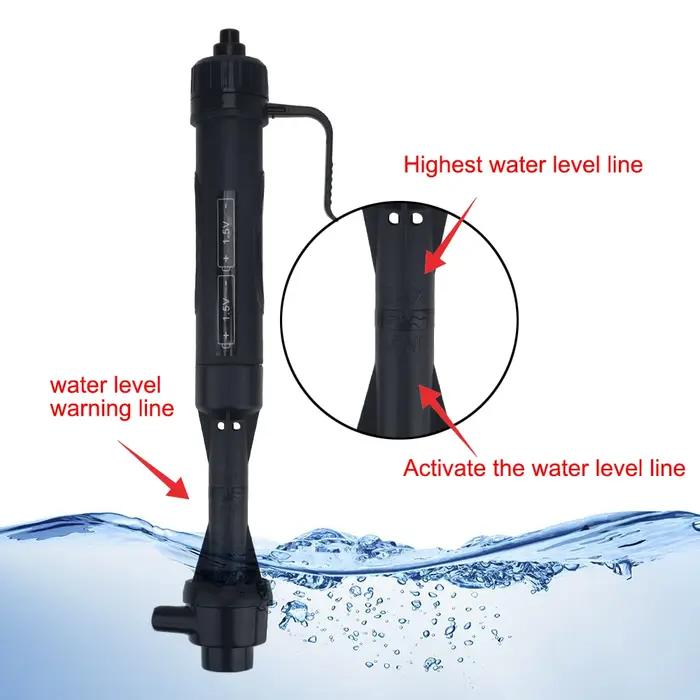 Filtre d'aspiration dissolvant de déchets sous vide, outils de nettoyage de gravier, tuyau d'aquariu