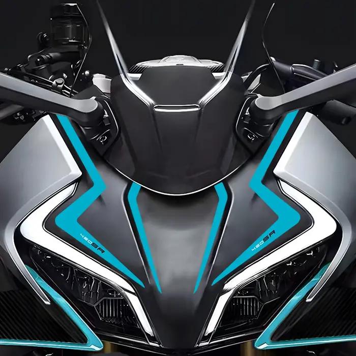 Autocollants latéraux réfléchissants pour carénage avant Moto CFMOTO 450SR stickers vinyle à rayures pour homme femmes occasions spéciales