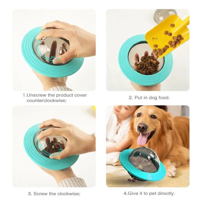 Jouet interactif pour chiens avec distributeur de friandises