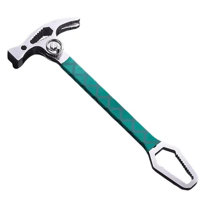 Marteau multifonctionnel pliable en corne de mouton, réglable, résistant à la rouille