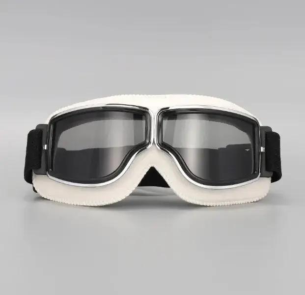 Lunettes de moto coupe-vent pour casque de moto