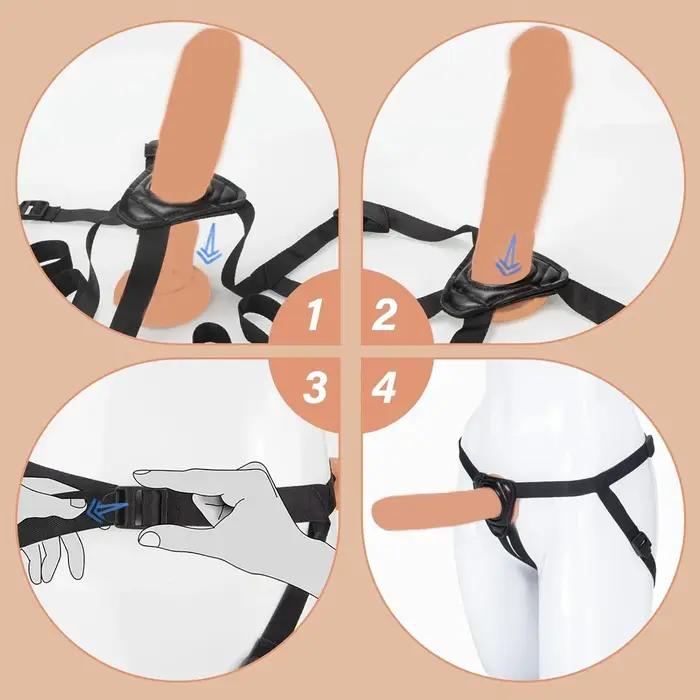 Harnais à sangle portable pour pénis, stimulateur de point G pour lesbiennes, culotte réglable pour adultes, godes à sangle, pantalons, jouets sexuels pour femmes