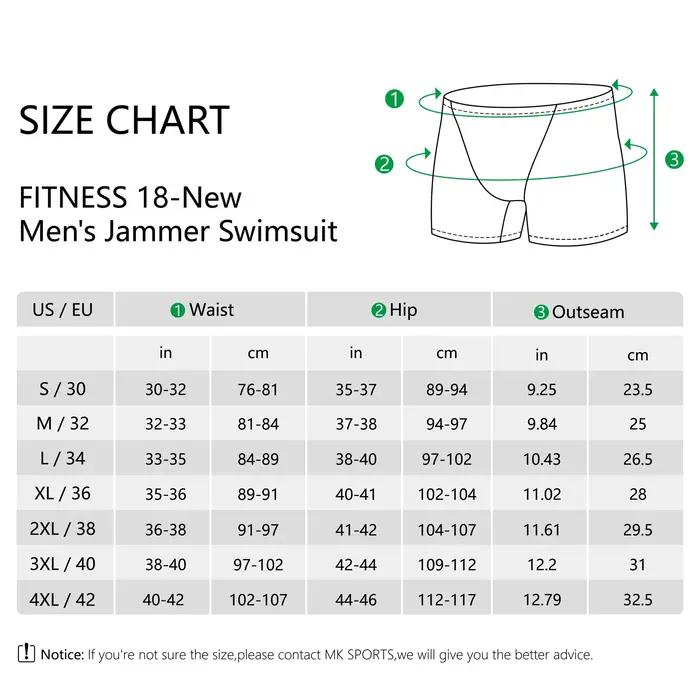 MY KILOMETRE Maillot de bain homme jambe carrée épissure Maillot de bain athlétique Maillots de bain