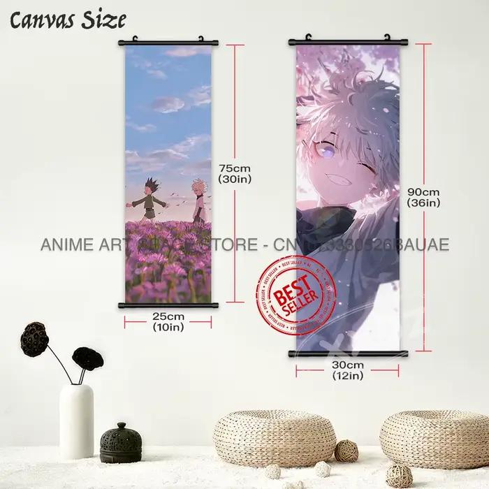 Affiches de peinture de combat Hunter X Hunter, décoration de la maison, rouleaux d'anime classiques, image d'art mural, toile de fond de chevet, cadeau