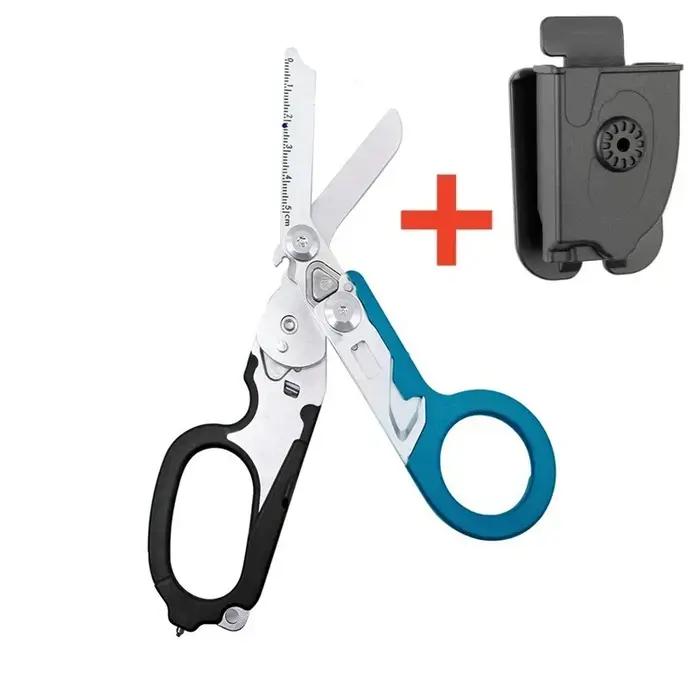 Ciseaux multifonctions Leatherman Raptors, ciseaux pliants tactiques pour premiers secours, outil de survie en plein air, gadget combiné