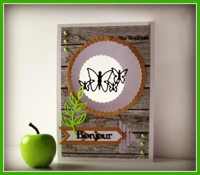 Bonne chanoe Pour Toi mots français communs matrices de découpe en métal pour bricolage Scrapbooking artisanat papier cartes de voeux faisant modèle
