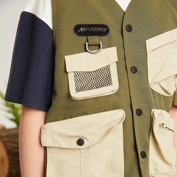 Natureifa-Veste de chasse sans manches pour enfants