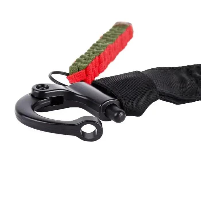 Sangle sécurité fusil libération rapide 2025 chasse nylon corde élastique bungee