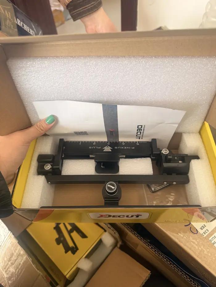Bricolage flèche plume bâton outil réglable Fletching Jig