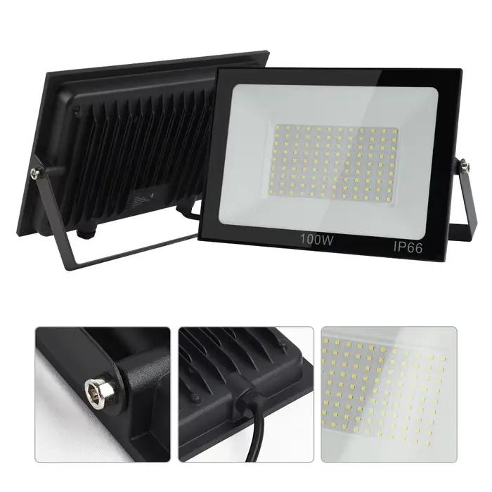 LED projecteur 10W 20W 30W 50W 100W AC220V réflecteur extérieur projecteur réverbère LED applique ex