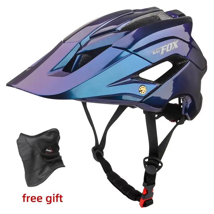 BATFOX-Casque de vélo ultraléger pour homme, vélo de montagne, VTT, course, casques de vélo pour adu