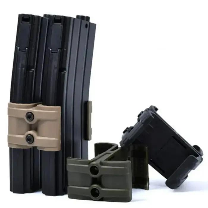 Accessoire de chargeur pour AK AR15 M4 Mag595 double chargeur parallèle airsoft tactique activités狩猎和战术活动用双并联弹匣附件AKAR15M4Mag595
