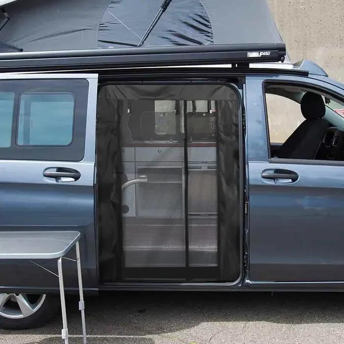 Moustiquaire pour Mercedes Benz Sprinter et Ford Transit MK8 Toit Haut Protection Anti-Insectes Haute Qualité Polyester Intimité Visibilité Écran Anti-Moustiques Installation Facile