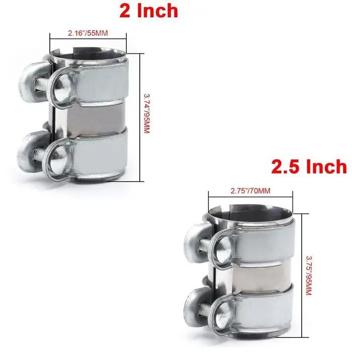 Collier de serrage universel pour modification de voiture, acier inoxydable à faible teneur en carbo