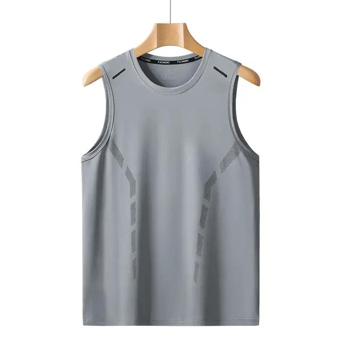 T-shirt de sport respirant à séchage rapide pour hommes