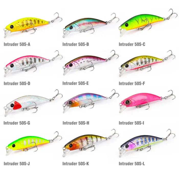 TSURINOYA 50S rivière pêche coulant bâton appât méné leurre de pêche intrus 50mm 5g truite zone ruis