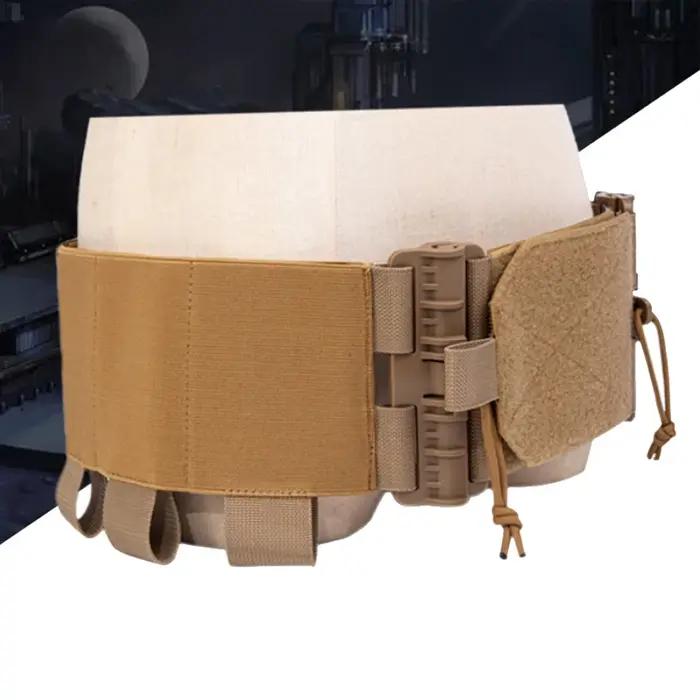 Couvre-ceinture tactique élastique FCSK, conversion rapide pour gilet pare-balles et équipement chasse