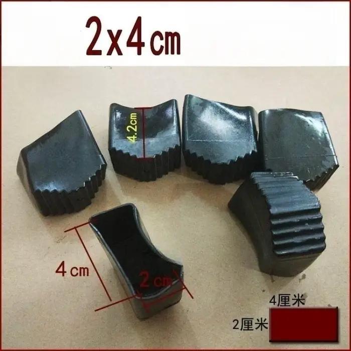 Capuchons de jambes d'échelle pliante, 2 pièces, épaississement des jambes d'échelle de maison, tamp