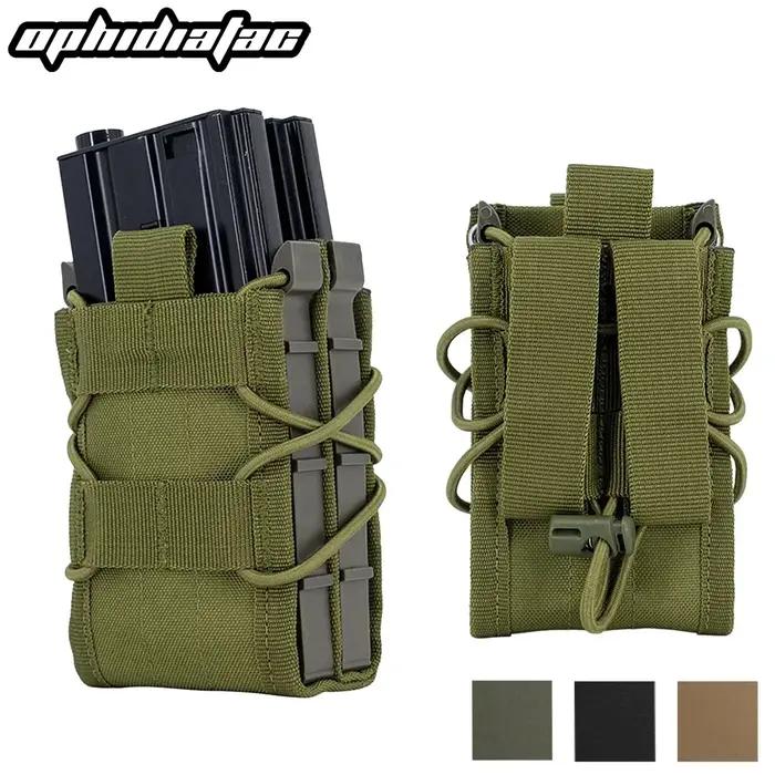 Pochette Double pour Magazines en Nylon 500D Compatible MOLLE Accessoire de Chasse Occasions Spéciales