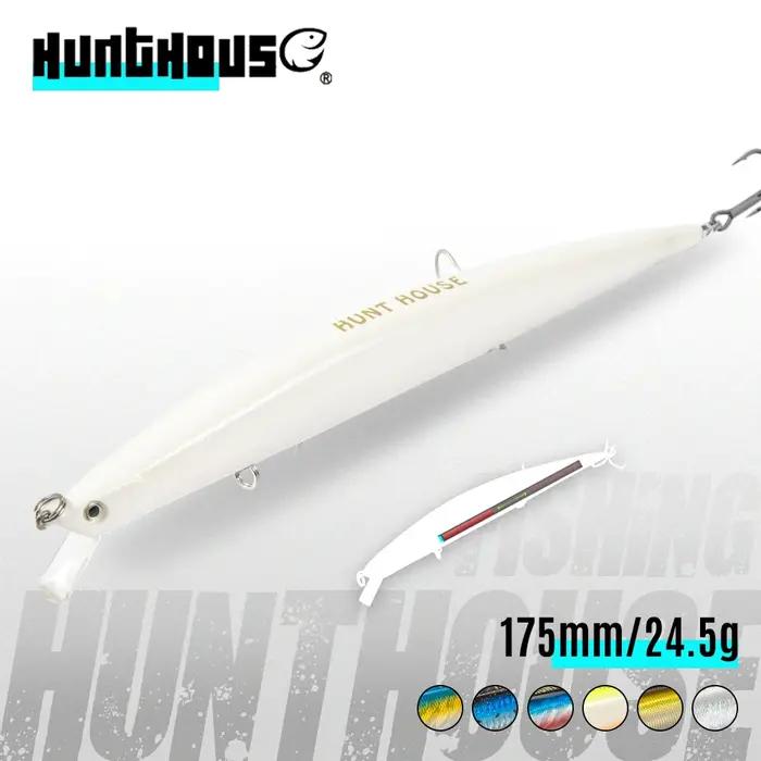 Hunthouse Tide Slim Minnow – leurre de pêche flottant