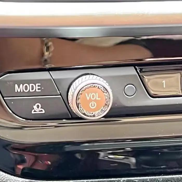 Bouton de contrôle du Volume en cristal, pour BMW F40 F44 G20 X3 G01 X4 G02 X5 G06 X7 G07 M3 G80 M4