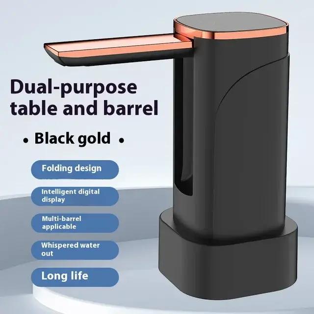 Pompe à eau pliable eau en bouteille distributeur d'eau Rechargeable automatique