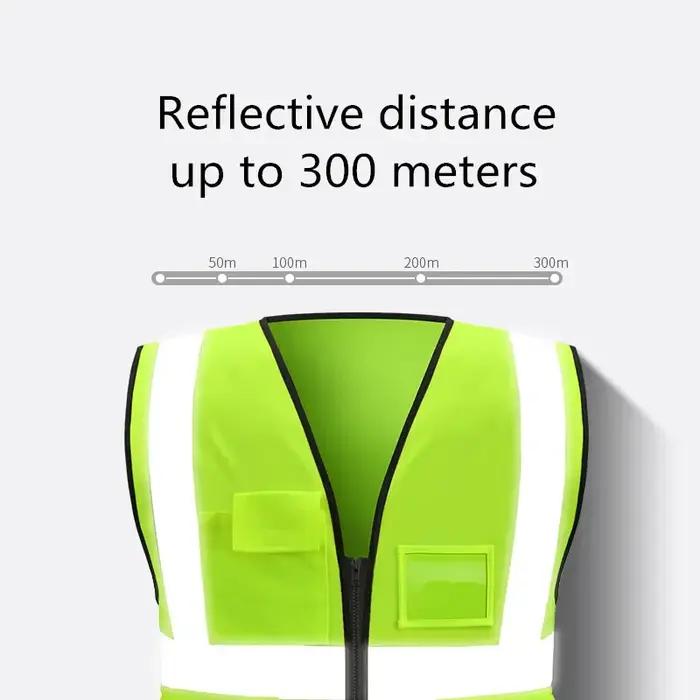 Gilet réfléchissant respirant
