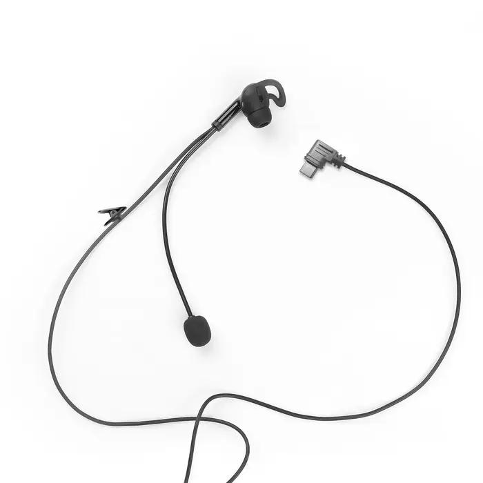 Écouteurs intra-auriculaires pour arbitre, Interface USB-C de Type C, pour EJEAS V6 Pro V4C Plus Q8