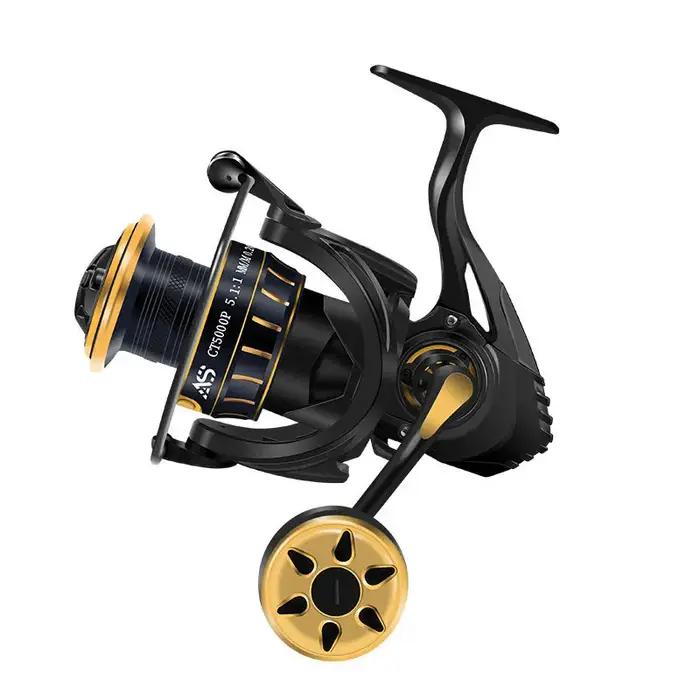 Hunter et pêche roi microobjet roue rotative entièrement en métal Taurus CT lancer lointain goutte d