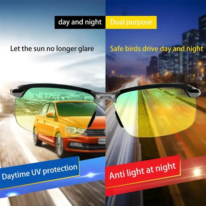 Lunettes de soleil polarisées pour cyclisme en plein air, Vision jour et nuit, lunettes de soleil po
