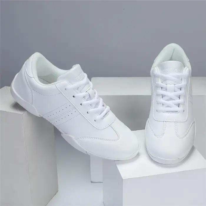 BAXINIER filles chaussures de joie pour femmes blanc Cheerleading danse baskets jeunesse Shool chaus