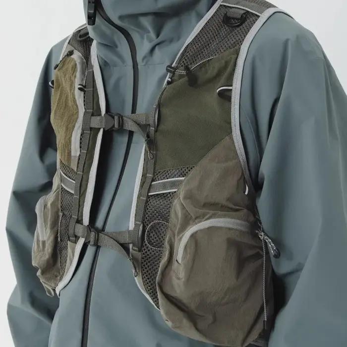 Gilet multifonctionnel de montagne, de pêche et d'alpinisme pour hommes et femmes, design tendance,
