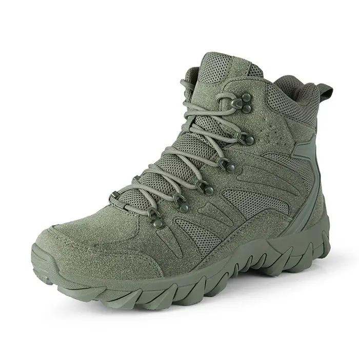 Tactiques améliorées bottes d'entraînement de Combat mâle en plein air Camping Anti-usure réponse rapide chaussures